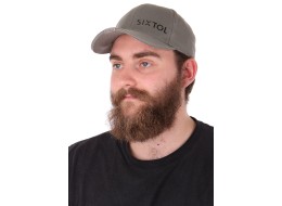 Kšiltovka s LED světlem B-CAP 25lm, nabíjecí, USB, univerzální velikost, šedá