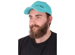 Kšiltovka s LED světlem B-CAP 25lm, nabíjecí, USB, univerzální velikost, tyrkysová