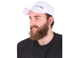 Kšiltovka s LED světlem B-CAP 25lm, nabíjecí, USB, univerzální velikost, bílá