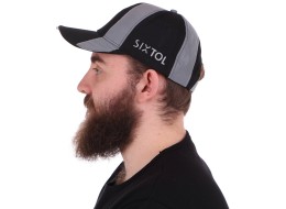 Reflexní kšiltovka s LED světlem B-CAP SAFETY 25lm, nabíjecí, USB, uni velikost, černá