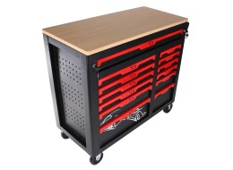 Dílenský vozík s nářadím MECHANIC TROLLEY TITAN 1559, 13 šuplíků, 1559 ks nářadí