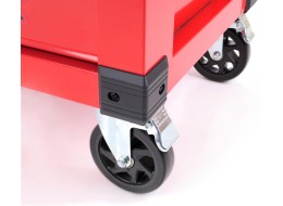Dílenský vozík na nářadí MECHANIC TROLLEY KEVIN RED, 7 šuplíků