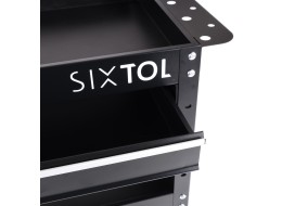 Dílenský vozík na nářadí MECHANIC TROLLEY ROGER DRAWER, 3 police + 1 šuplík