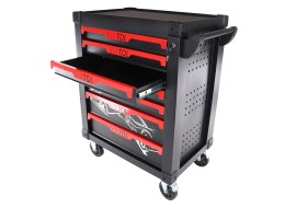 Dílenský vozík na nářadí MECHANIC TROLLEY KEVIN 80, 7 šuplíků, 80 ks nářadí