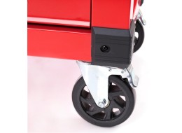 Dílenský vozík na nářadí MECHANIC TROLLEY KEVIN RED 274, 7 šuplíků, 274 ks nářadí