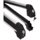 Střešní nosič lyží, snowboardů a wakeboardů se zámkem ROOF SKI, 76 cm, nosnost 35kg