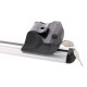 Příčný nosník se zámkem hliníkový ROOF RACK FIX PRO, 120cm, nosnost 90kg