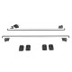 Příčný nosník se zámkem hliníkový ROOF RACK FIX PRO, 120cm, nosnost 90kg