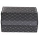 Organizér do kufru auta CAR COMPACT ELEGANT L, 2 přihrádky, skládací, s víkem