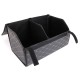 Organizér do kufru auta CAR COMPACT ELEGANT L, 2 přihrádky, skládací, s víkem