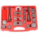 Stlačovák brzdových pístů MECHANIC BRAKE SET 35, sada 35ks