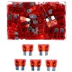 Sada nožových automobilových pojistek MECHANIC FUSE SET 10A, 100ks