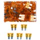 Sada nožových automobilových pojistek MECHANIC FUSE SET 5A, 100ks