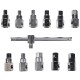Sada na vypouštění oleje MECHANIC OIL DRAIN SET 12, Hex + čtyřhran, 12ks