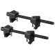 Stahovák pružin se závlačkou MECHANIC SPRING SET 4, heavy-duty, 380mm, 2ks