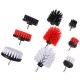 Sada kartáčů na vrtačku pro čištění auta CAR DETAILING DRILL BRUSH 9, 9ks