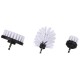 Sada kartáčů na vrtačku pro čištění auta CAR DETAILING DRILL BRUSH 3 SOFT, 3ks