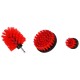 Sada kartáčů na vrtačku pro čištění auta CAR DETAILING DRILL BRUSH 3 MEDIUM, 3ks