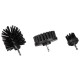 Sada kartáčů na vrtačku pro čištění auta CAR DETAILING DRILL BRUSH 3 HARD, 3ks