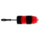 Kartáč na čištění ráfků kol auta CAR DETAILING TIRE BRUSH L, průměr 10 cm