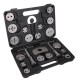 Stlačovák brzdových pístů MECHANIC BRAKE SET BLACK 22, sada 22ks