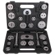 Stlačovák brzdových pístů MECHANIC BRAKE SET BLACK 22, sada 22ks