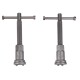 Stlačovák brzdových pístů MECHANIC BRAKE SET BLACK 22, sada 22ks