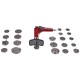 Pneumatický stlačovák brzdových pístů MECHANIC BRAKE SET PNEU 23, sada 23ks
