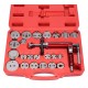 Pneumatický stlačovák brzdových pístů MECHANIC BRAKE SET PNEU 23, sada 23ks