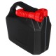 Kanystr plastový MECHANIC FUEL CANISTER 5L, černý