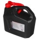 Kanystr plastový MECHANIC FUEL CANISTER 5L, černý