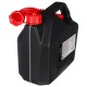 Kanystr plastový MECHANIC FUEL CANISTER 10L, černý