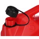 Kanystr plastový MECHANIC FUEL CANISTER RED 5L, červený