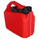 Kanystr plastový MECHANIC FUEL CANISTER RED 5L, červený