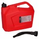 Kanystr plastový MECHANIC FUEL CANISTER RED 10L, červený