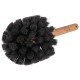 Kulatý kartáč pro čištění těla jízdního kola nebo motorky CAR DETAILING WOOD BRUSH 1