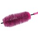 Kartáč na čištění ráfků kol auta CAR DETAILING TIRE BRUSH PINK