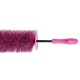 Kartáč na čištění ráfků kol auta CAR DETAILING TIRE BRUSH PINK