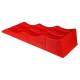 Nájezdové rampy pro auto MECHANIC CAR RAMP 5T, 2ks, červená