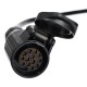 Prodlužovací 13pin kabel - závěsná zásuvka+zástrčka TRAILER CABLE 8, 12V, 5m
