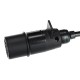 Propojovací spirálový kabel 7pin typ N TRAILER CABLE 11, plastová zástrčka, 24V, 3,5m