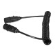 Propojovací spirálový kabel 7pin typ N TRAILER CABLE 11, plastová zástrčka, 24V, 3,5m