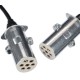 Propojovací spirálový kabel 7pin typ S TRAILER CABLE 12, kovová zástrčka, 24V, 3,5m