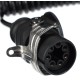 Propojovací spirálový EBS kabel 7pin TRAILER CABLE 14, 24V, 3,5m