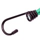 Sada upínacích gum s kovovým hákem CARGO CORD SET 1, 21cm, 12ks