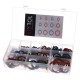 Sada hydraulických těsnění s gumovým límcem MECHANIC RING SET 4, 245 ks