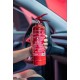 Práškový hasicí přístroj FIRE STOP 1 kg, ABC, celokovový, včetně kovového držáku
