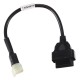 OBD-II redukce 6-pin pro moto Kawasaki MECHANIC CABLE 17