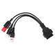 OBD-II redukce 3-pin/4-pin/6-pin pro moto Yamaha a Honda MECHANIC CABLE 23
