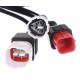 OBD-II redukce 3-pin/4-pin/6-pin pro moto Yamaha a Honda MECHANIC CABLE 23